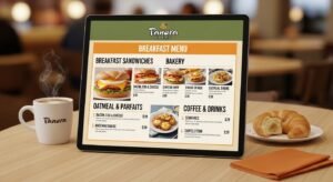 Panera breakfast menu 2026