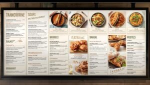 panera menu