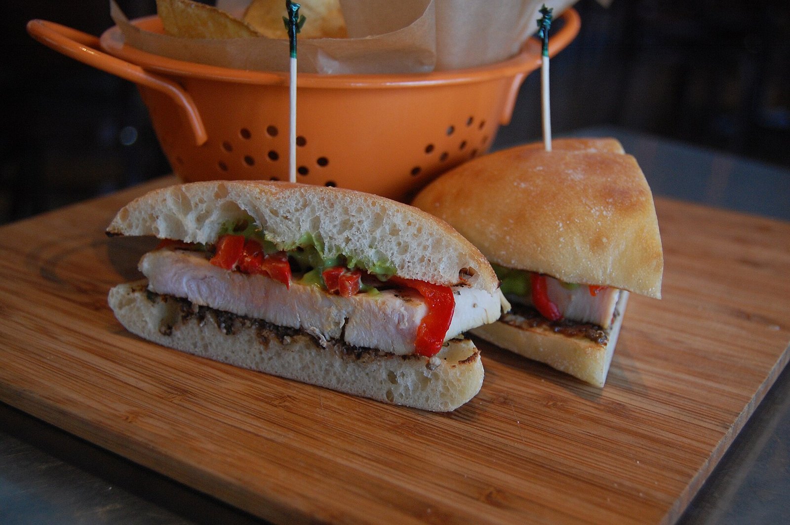 Toasted sandwiches served hot with melted cheese and crisp bread
